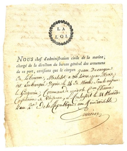 Militaria: FRANZÖSISCHE REVOLUTION/Jahr II 1794/Ei