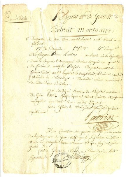 Militaria: Konsulat – Französische Revolution 1800