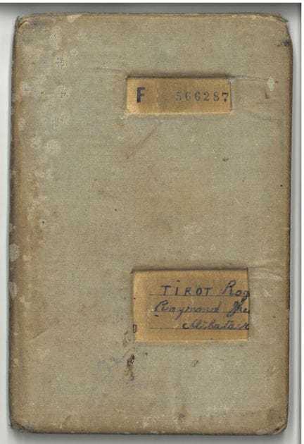 军事收藏品：战后时期/1956-1959年护照/亚洲大巡游，尼泊尔、锡兰、巴基斯坦/罗杰·蒂罗特（R