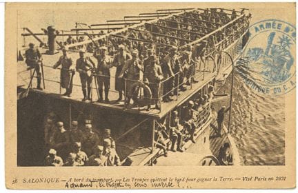 Militaria: CPA 1918 WWI/World War I 1914–1918 – La