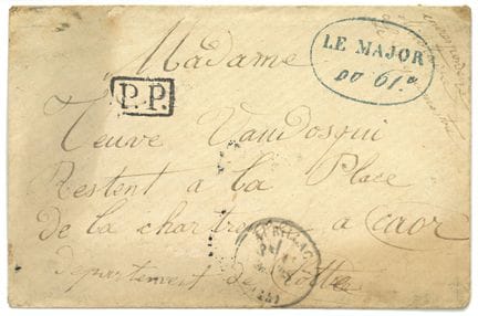 Militaria: Krieg von 1870–1871 / Portofreier Umsch