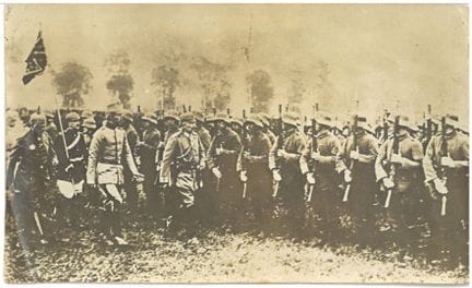 Militaria: Rara tarjeta fotográfica de 1918, Prime