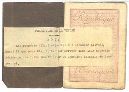 Militaria: Zwischenkriegszeit / Reisepass 1930 / M