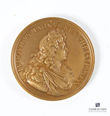 MAUGER Jean (1648-1722) d'après
Médaille en bronze