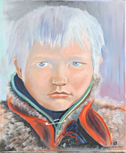 Contemporary Art
Mongolian Head
Oil on canvas
Unsi
