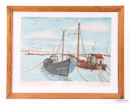 BOISSY, Raymond (1921-2013), según
Barco en el pue