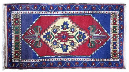 Tappeto dell'Anatolia (ordito, trama e pelo in lan
