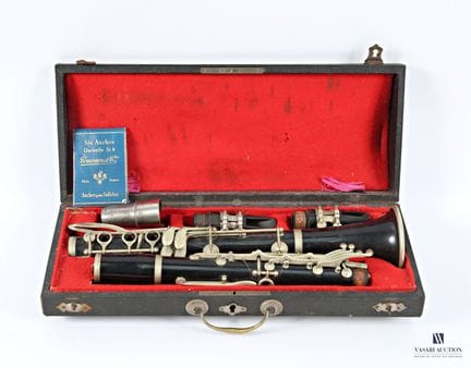 Clarinetto Beuscher nella sua custodia.
(così com'