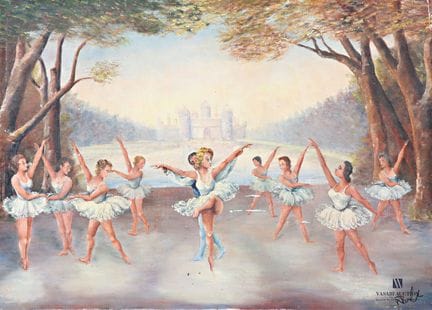 VAULET, P.
The Ballet
Oil on canvas
Signed lower r
