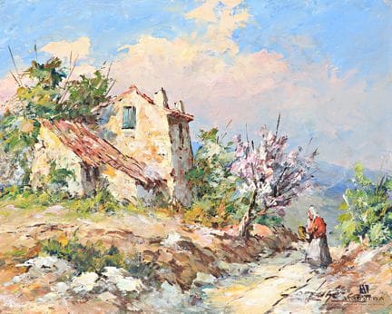 CAR Louis Fortuné (1905–1970)
Peasant Woman in Fro