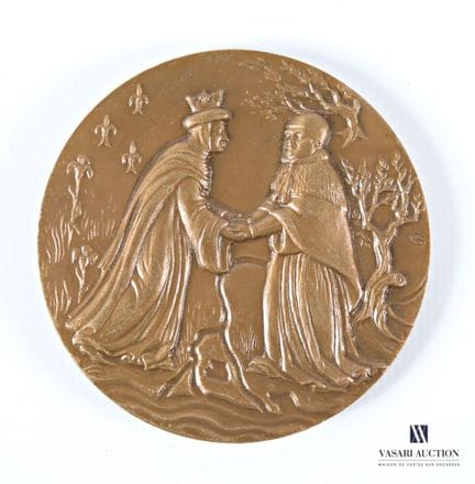 SINGLA Odette (1926-2016) D'après
Médaille en bron
