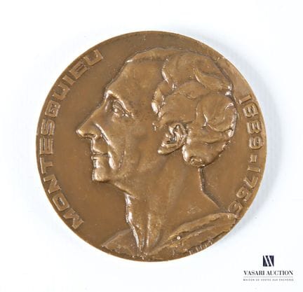 PRAT Roger (1901-1979)
Médaille en bronze figurant