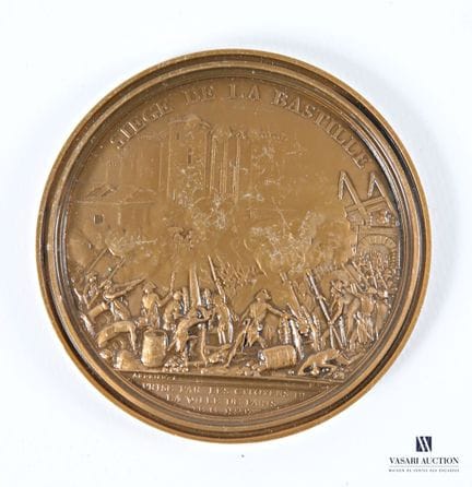 ANDRIEU Jean-Bertrand (1761-1822) d'après
Médaille