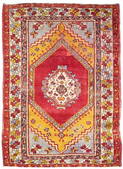 Tappeto dell'Anatolia (ordito e trama, pelo in lan