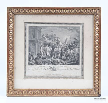 ROMBOUTS Theodor (1597-1637), según — BOREL (dibuj