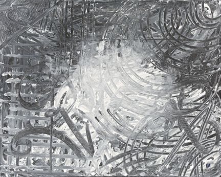 Scuola contemporanea 
Astrazione in bianco e nero.