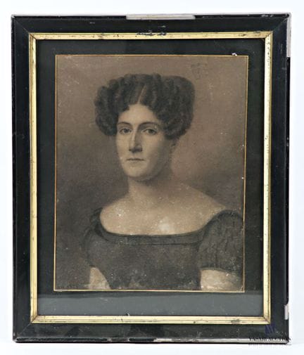 École française du XIXe siècle
Portrait d'une élég