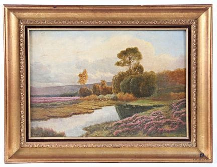 VERNE V. (XXe siècle)
Vue de la rivière coulant au