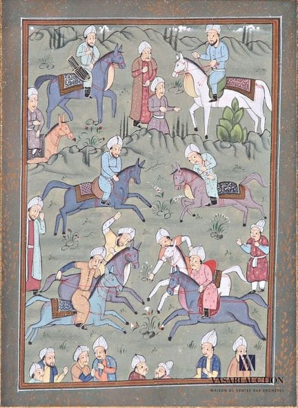 20th-Century Indo-Persian School
Equestrian Scene
