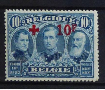 Belgique 1918 Croix Rouge : Nr 163, Très frais, XX