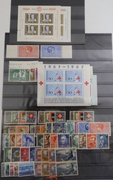 Suisse : Lot de séries de qualité, XX - TB -