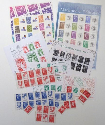 France Marianne: Faciale selezionata, +/- 100 €, X