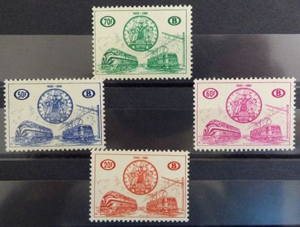 Belgio: N. TR 369/72, i 4 valori, XX, quotazione C