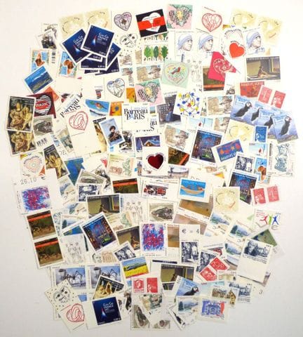 France : Timbres adhésifs, 125€, XX - TB -