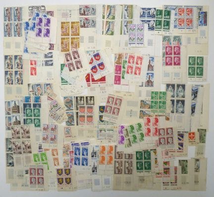 France : Lot de coins datés, XX
