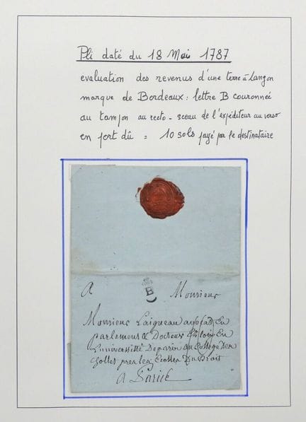 Frankreich: Brief vom 18. Mai 1787, Bewertung der 