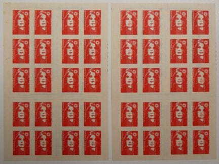 France : Nr C2874-C9 + C1214-C2, Marianne, les 2 c