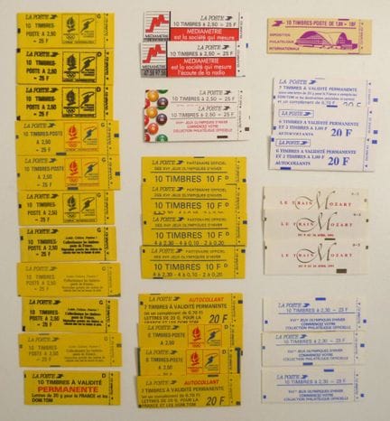 France : Carnets modernes, 33 exemplaires dont 6 à