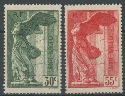 Francia Samotracia: 2 valori, XX, codice Y &amp; T
