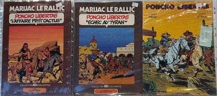PONCHO LIBERTAS, éditions Jacques Glénat, 3 bd sou