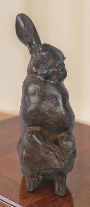 Pierre Chenet, scultura in bronzo raffigurante una