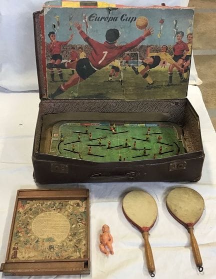 A travel case containing the EUROPA CUP technofix 