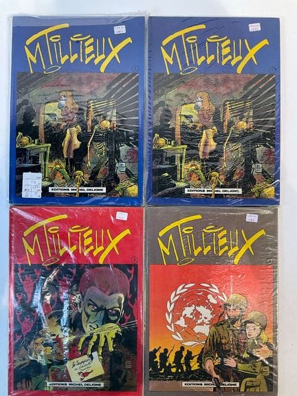 AVENTURES RÉALISTES, éditions Michel Deligne, 4bd.