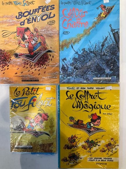 LE PETIT FOU FILANT, éditions points image, 4 bd d