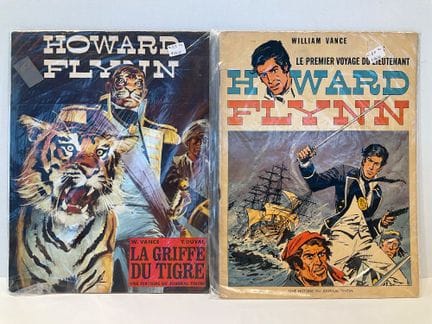 HOWARD FLYNN, 2 bd souples.
Le premier voyage du l