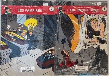 LES AVENTURES DE LOMBOCK, éditions Bedescope, 2 bd