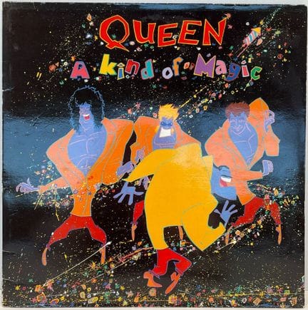 Queen, «A kind of Magic», REF: EU3509, pochette ga