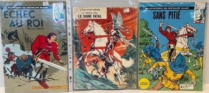 LES AVENTURES DU CHEVALIER BLANC, éditions Magic S