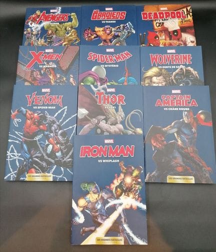 MARVEL Les Grandes Batailles collection, Éditions 