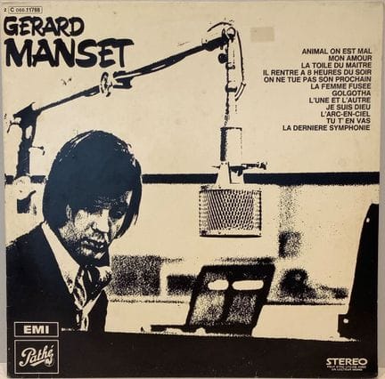 Manset «Gerard Manset 1968», REF: 06611788, pochet