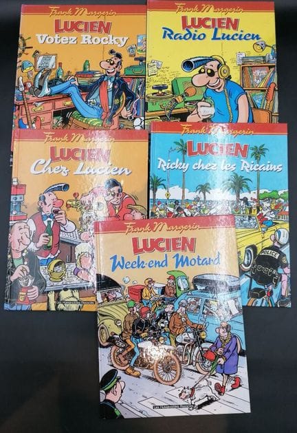 LUCIEN, éditions Les humanoïdes associés, 5bd.
T1,