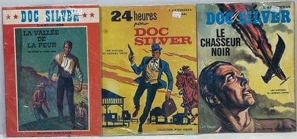 DOC SILVER, collection Jeune Europe, 3 bd souple.
