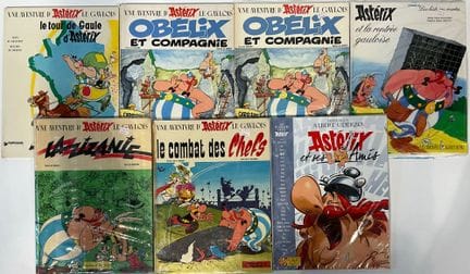 ASTERIX ET OBELIX, éditions Albert Réné et Dargaux