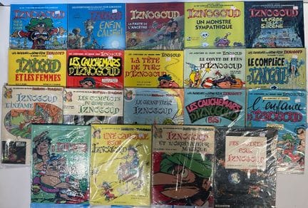 IZNOGOUD, éditions Dargaux et la séguinière, 19bd.