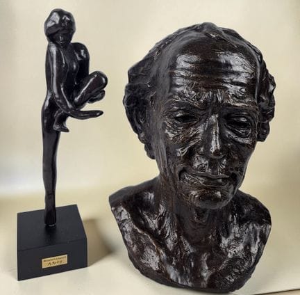 D'après Auguste RODIN (1840-1917). Réunion de deux