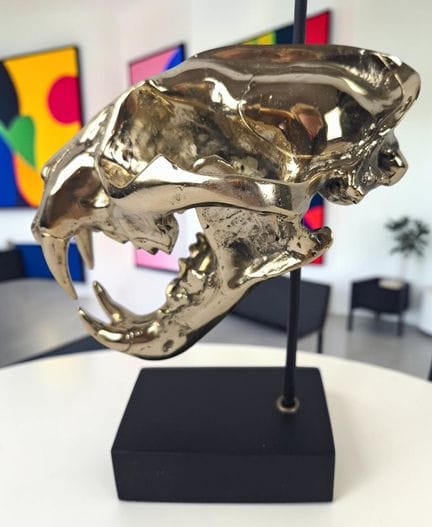 Bronzo zoologico: raro bronzo lucido su piedistall